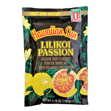 Hawaiian Sun Powdered Lilikoi Passion Drink Mix 4.16 oz
