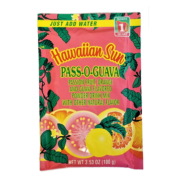 Hawaiian Sun Powdered Pass-O-Guava Nectar Drink Mix 3.53 oz