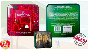 Mele Gift Tin Red (Mele Kalikimaka Edition)