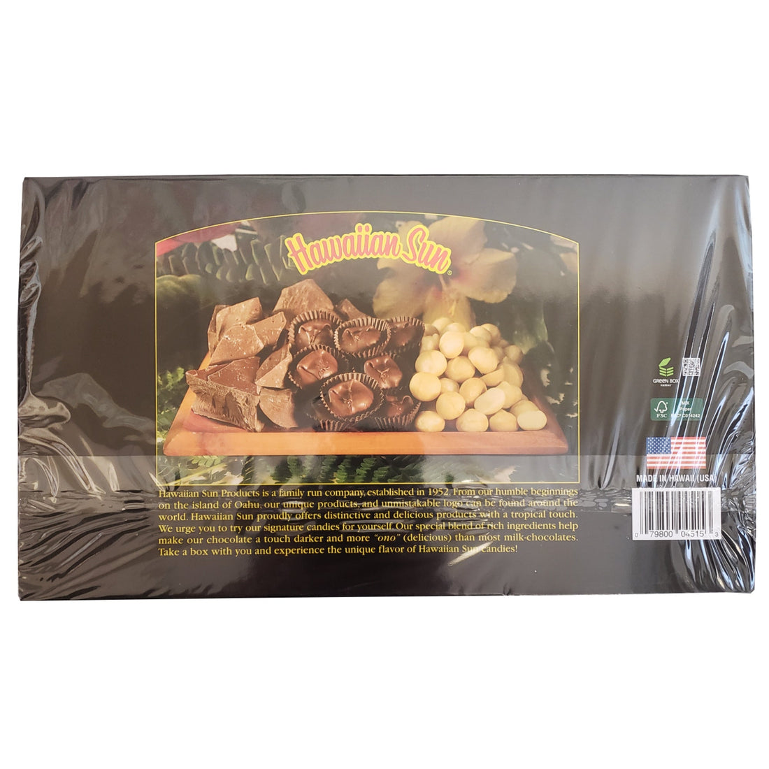 Hawaiian Sun Chocolate Covered Mac Clusters - 5oz