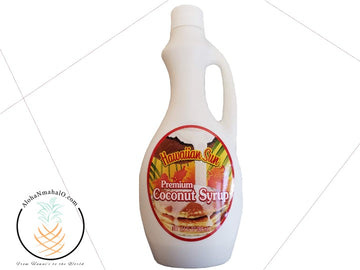 Hawaiian Sun Premium Coconut Syrup 12.5 oz