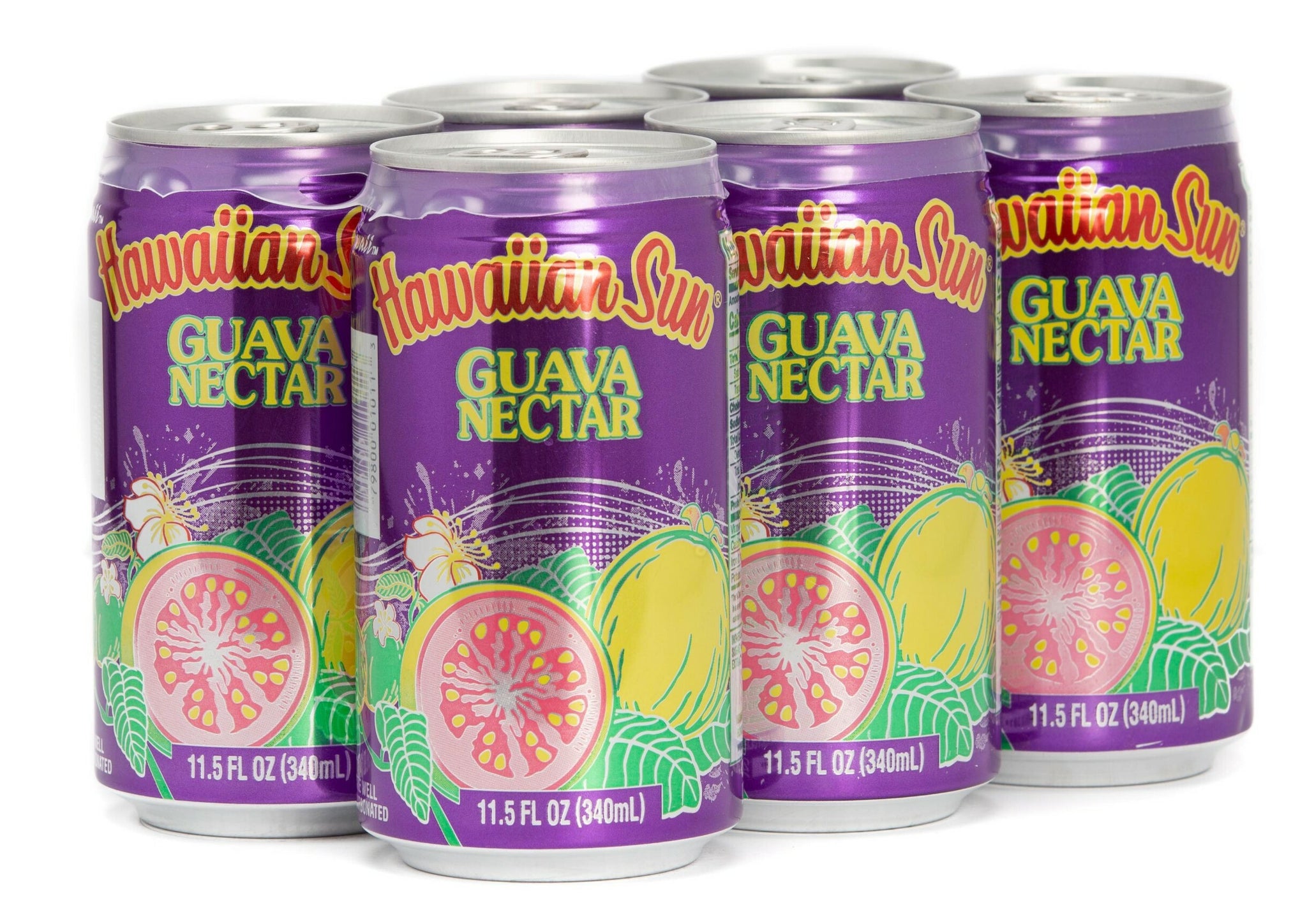 Hawaiian Sun Drink - Guava Nectar 11.5 oz (Pack of 6) **Limit 8 - 6/pks total per purchase transaction**