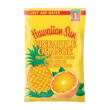 Hawaiian Sun Powdered Pineapple Orange Nectar Drink Mix 4.52 oz