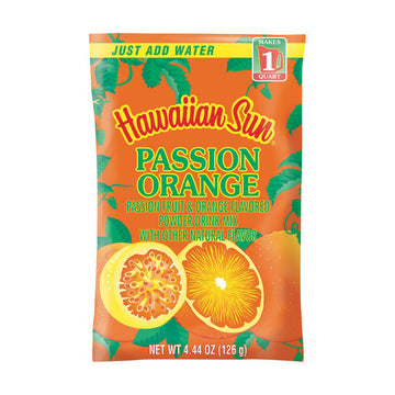 Hawaiian Sun Powdered Passion Orange Drink Mix 4.44 oz