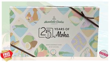 Honolulu Cookie 25th Anniversary Box