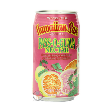 Hawaiian Sun Nectar, Pass-O-Guava, 11.5-Ounce(24 Pack)
