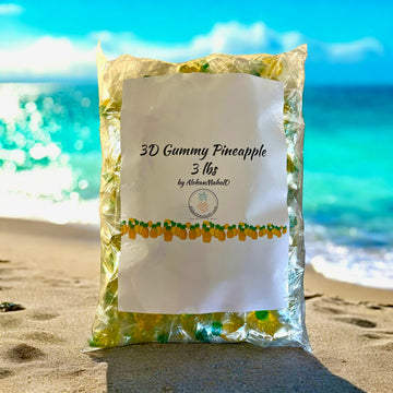 3D Gummy Pineapple - 4 lbs by AlohanMahalO