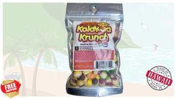 Kalakoa Krunch Tropical Candy Mix - Gluten-Free, Gelatin-Free Bite-Size Sweets from Hawaii - 3 oz Bag (Spicy, 3 oz), 3 oz)