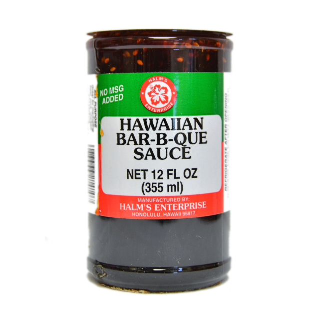 Halm's Hawaiian BBQ Sauce 12oz