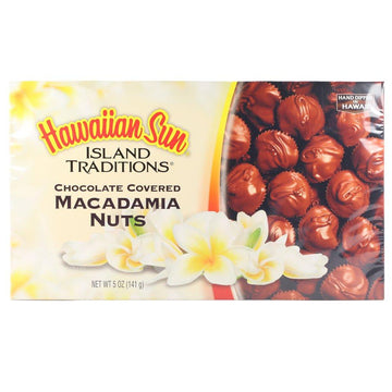 Hawaiian Sun Chocolate Covered Mac Clusters - 5oz
