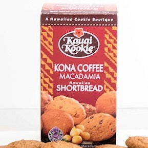 Kauai Kookie Kona Coffee Macadamia Hawaiian Home Style Cookies