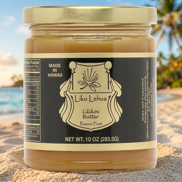 Lilikoi Butter (Passion Fruit Butter) - Liko Lehua Fruit Butter