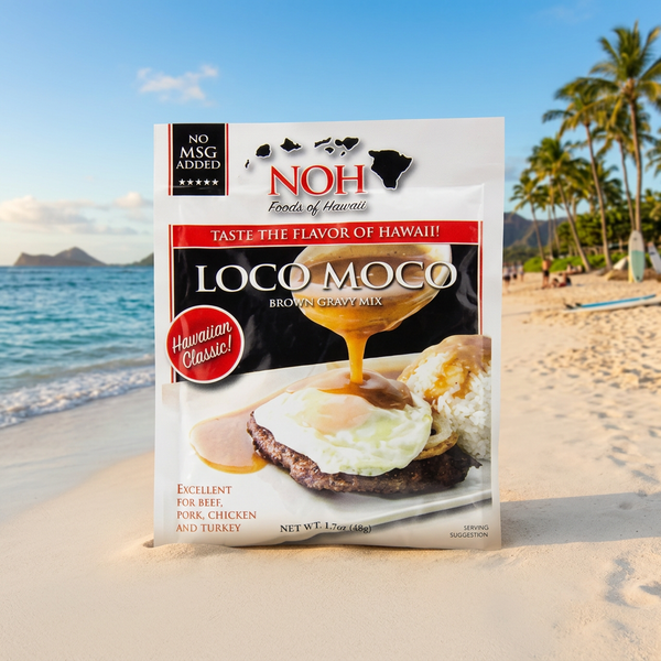 NOH Foods Loco Moco Brown Gravy Mix, Island Crafted, Pack 1.7 oz