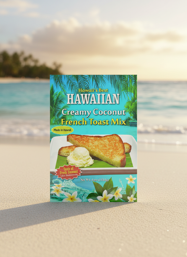 Hawaii's Best Creamy Coconut French Toast Mix – Authentic Island-Style Breakfast & Brunch