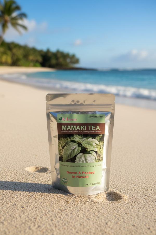Authentic Hawaiian Mamaki Tea - Caffeine-Free Herbal Superfood from the Islands