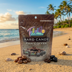 TropiGo Hawaii Tropical Hard Candy, Thai Coffee Flavor, Resealable Bag