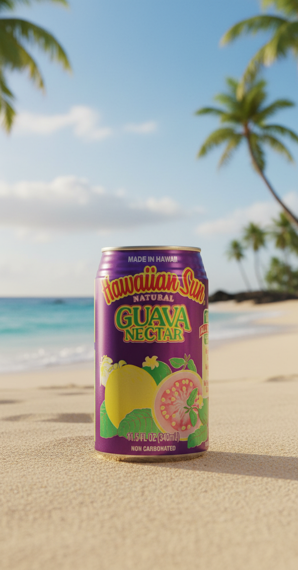 Hawaiian Sun Guava Nectar 11.5 oz — Choose Your Pack Size