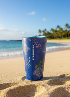 Starbucks 2021 Hawaii Collection 12oz Blue Sea Turtle & Moon Double Walled Ceramic Tumbler