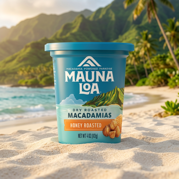 Mauna Loa Honey Roasted Macadamias, Dry Roasted, 4 oz