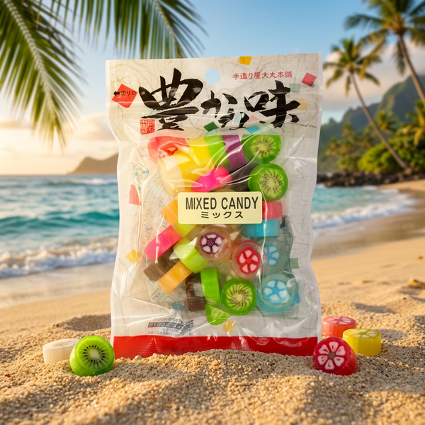 大丸本舗 Daimaru Japanese Mixed Hard Candy, Hand-Made Assortment, 3.8oz