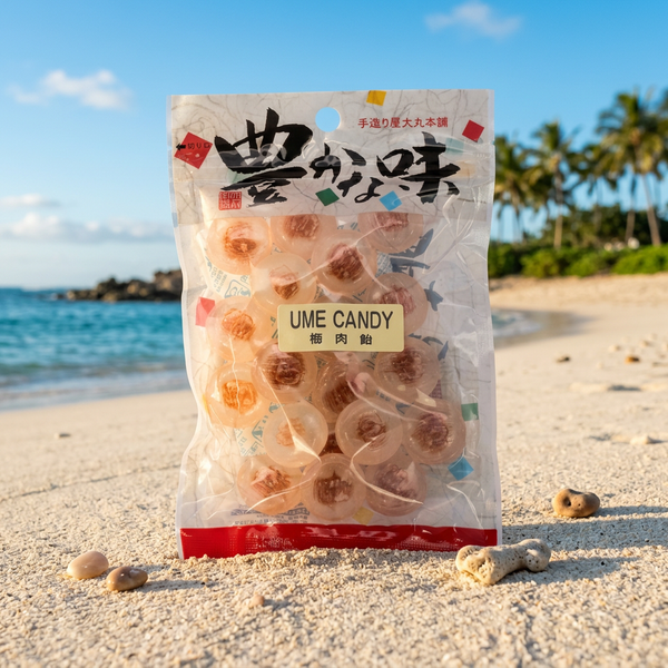Ume Plum Candy, Authentic Japanese Hard Candy, 70g Bag