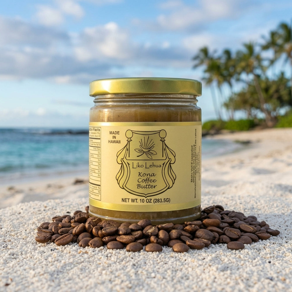 Cafe Dolce Butter Liko Lehua Guava Fruit Butter, Soft & Elegant, 10 oz
