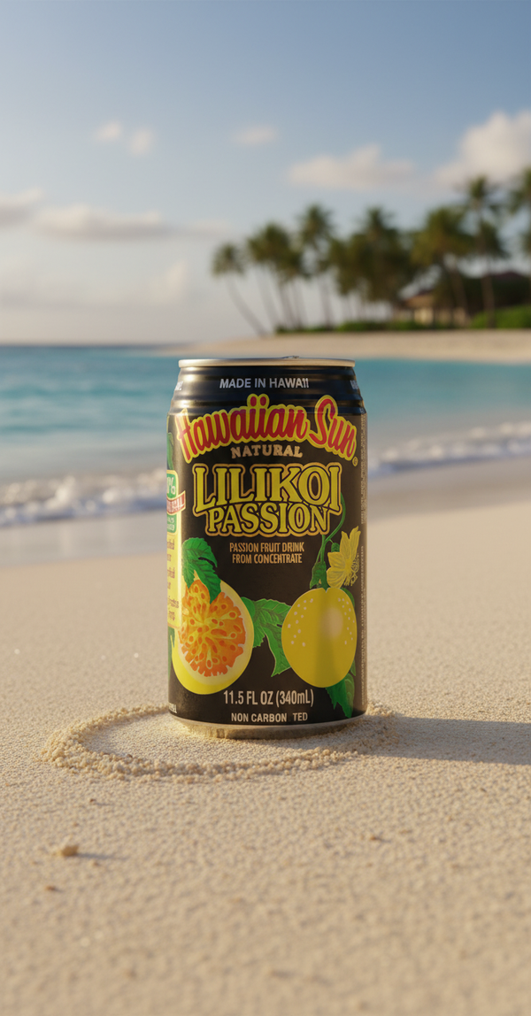 Hawaiian Sun Lilikoi Passion Fruit Drink, 11.5 oz (Pack of 24) — ✈️ Arrives in 2 Days — FREE