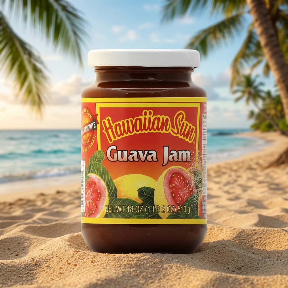 Hawaiian Sun Jam, Authentic Island Fruit Spread, 18 oz