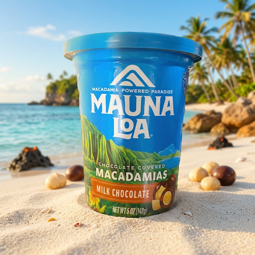 Mauna Loa Milk Chocolate Macadamia Nuts, Classic Island Treat, 4.5 oz