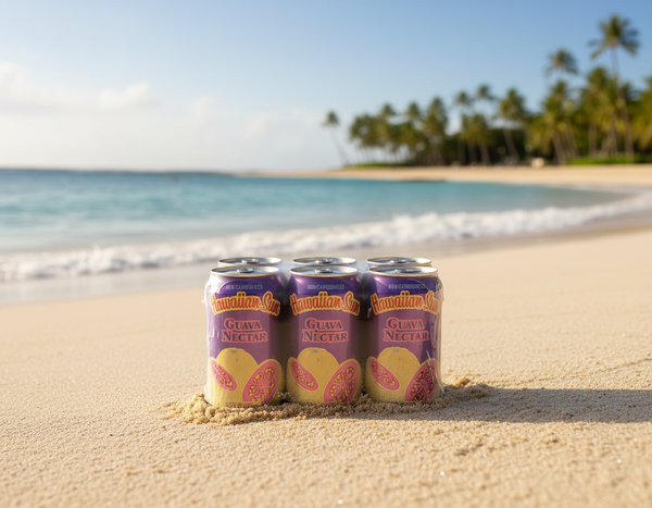 Hawaiian Sun Guava Nectar Juice - Authentic Island Flavor - 11.5 oz (Pack of 12)