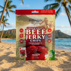 Noh Foods Thin & Crispy Beef Jerky Chips, Chinese Bbq Recipe 2oz bag, Gluten-Free