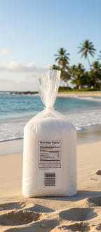 Authentic Hawaiian Sea Salt - Premium Medium Grain (5lb Bag) by Pa‘akai Inc
