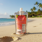 Maui Fruit Jewels Guava Fruit Puree, 100% Pure Hawaiian Guava Pulp, Not from Concentrate, Drink Mixer & Dessert Base, 12oz