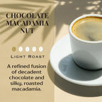 ROYAL KONA COFFEE Chocolate Macadamia Ground Coffee, Medium Roast, 8 Ounce