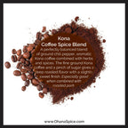 Ohana Spice Trading Company Kona Coffee Rub, Deep Roasted & Sweet, 5 oz