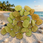 Enjoy Snacks Li Hing Sour Apples, Sweet & Tart Hawaiian Candy, 14 oz