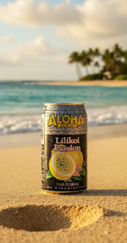 Aloha Maid Lilikoi Passion Fruit Juice - Authentic Island-Crafted Refreshment, 11.5 oz (Pack of 6)