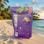 Hawaiian Host Ube White Chocolate Macadamia Nuts, Resealable 16 oz Bag