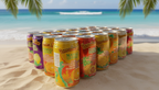 Hawaiian Sun Premium Tropical Juice Drink Party Bundle - 10 Assorted Flavors (24 Cans Total)