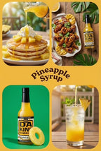 Da Kine Hawaiian Pineapple Syrup - Tropical Gourmet Topping for Pancakes, Cocktails & Glazing (10 oz)