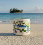Starbucks Hawaii Discovery Series Ceramic Coffee Mug - 14 oz Tall Collector's Edition