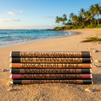 Kona Bar Luau Variety Pack, Kona Coffee Chocolate Bars, 6 Count