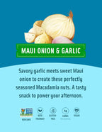 Mauna Loa Hawaiian Macadamia Nut Classic Variety Pack - 3 Pack of 4 oz Resealable Cups (Sea Salt, Honey Roasted, Onion & Garlic)