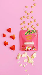 Hawaiian Host Strawberries & Cream Paradise Collection Large Bag (16 oz) — Gourmet Strawberry White Chocolate Macadamia Nuts