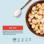 Mauna Loa Sea Salt Roasted Macadamia Nuts, Keto & Gluten-Free, 20oz Bag