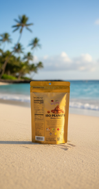 Enjoy Shoyu Iso Peanuts - Crunchy Cracker Coated Peanuts with Savory Sweet Shoyu Glaze, 7oz