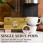Royal Kona Vanilla Macadamia Coffee Pods - 10% Kona Blend Light Roast - 12 Count Single-Serve K-Cup Compatible