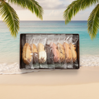 Honolulu Cookie Company Pineapple Window Box - 8pc Assorted Hawaiian Shortbread Cookies