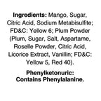 Enjoy Li Hing Mango - Large 40oz Jar (2.5lbs) - Authentic Hawaiian Style Sweet & Tangy Dried Fruit Snack