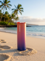 Starbucks Hawaii Collection: Limited Edition Tropical Fruit & Palm Stainless Steel Insulated Tumbler - 16oz